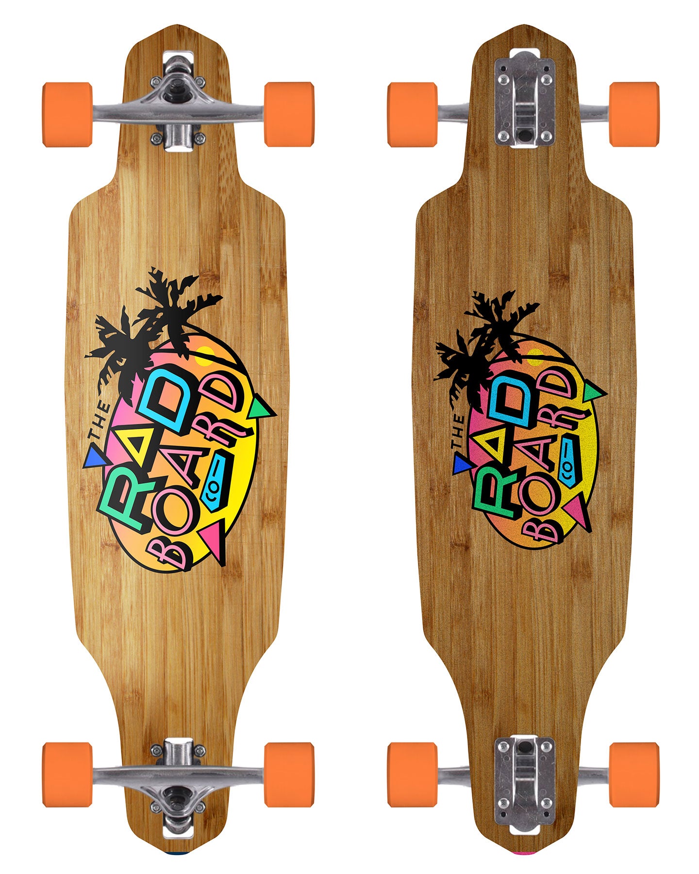 RAD Drop Through Bamboo Cabin Longboard