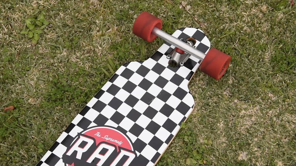 Rad Chequer RAD Checker Drop Through Longboard – Podium Supply Company