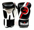 Morgan V2 Classic Boxing Gloves 8 10 12 14 16Oz - Black/White - 10OZ