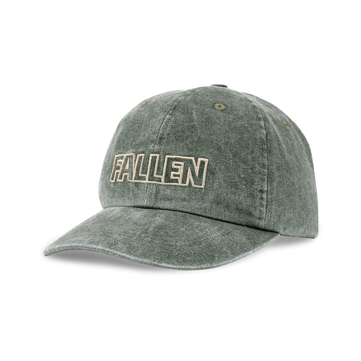 Bold Hat - Green/Off-White | Fallen Footwear Australia – Podium Supply ...