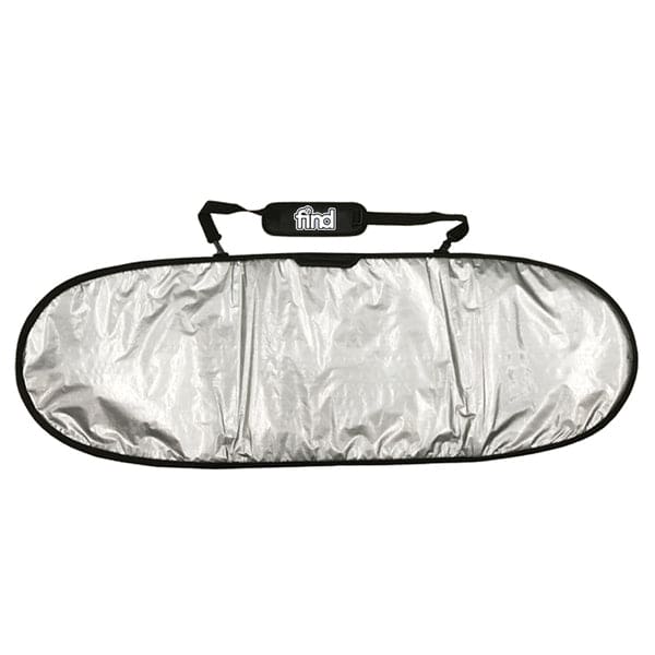 56 Find™ Silver Padded Surfboard Cover - Default Title
