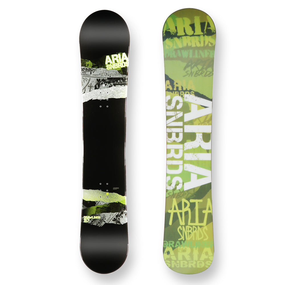 Aria Snowboard 157Cm Draw Liner Green Camber Capped - Default Title
