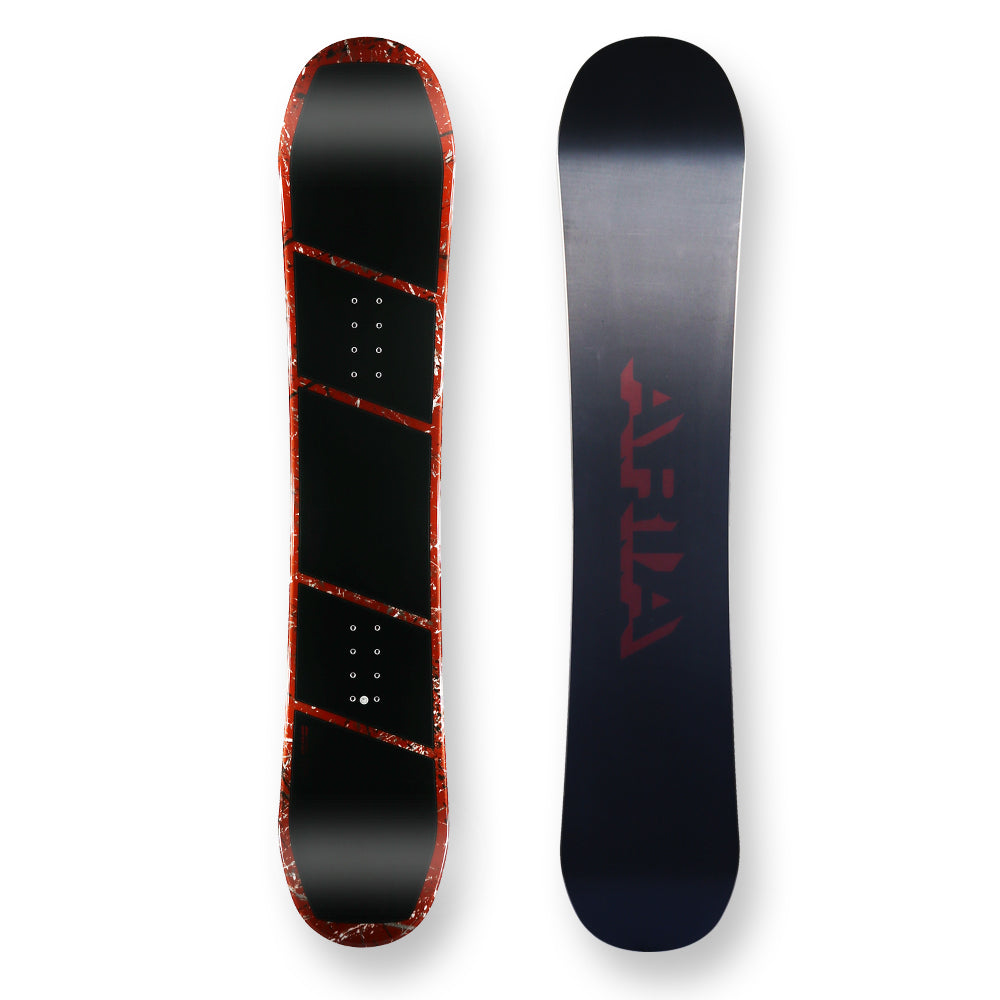 Aria Snowboard 151 5Cm Drop Out Red Camber Capped - Default Title