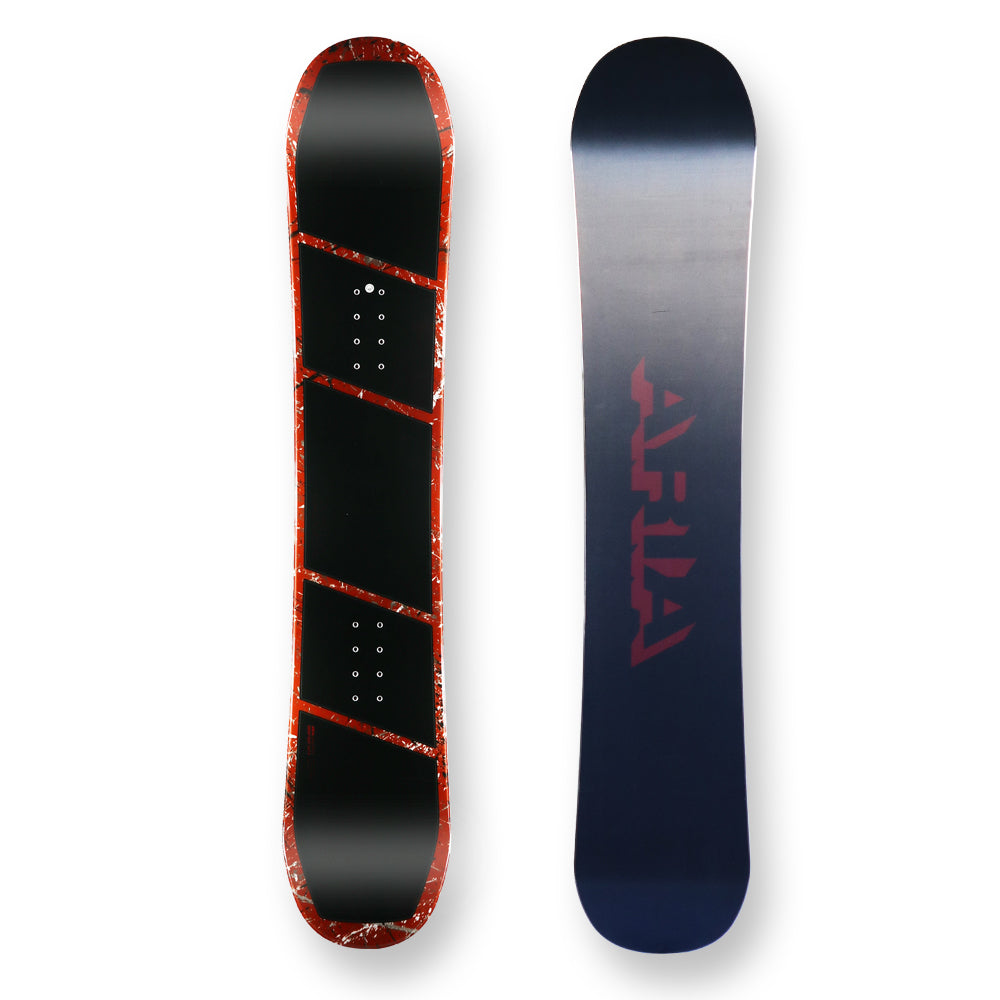 Aria Snowboard 147 5Cm Dropout Red Camber Capped - Default Title
