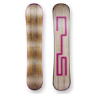 Five Forty Snowboard 141Cm Wood Pink Flat Sidewall - Default Title