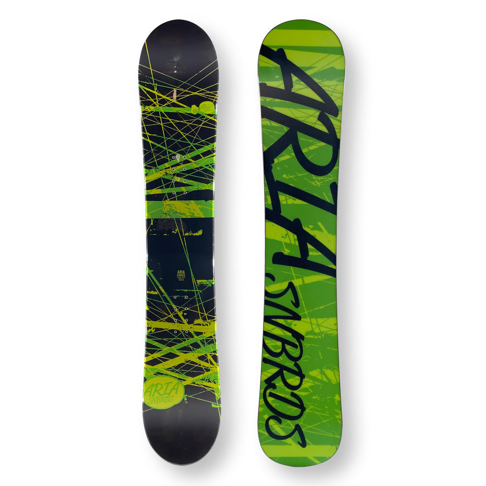 Aria Snowboard 151 5Cm Drawliner Green Twin Tip Camber Capped - Default Title