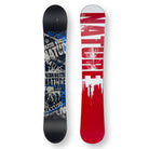Nature Snowboard 157Cm B W Blue Twin Tip Camber Sidewall - Default Title