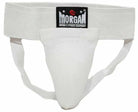 Morgan Classic Elastic Groin Guard With Cup - White - LARGE