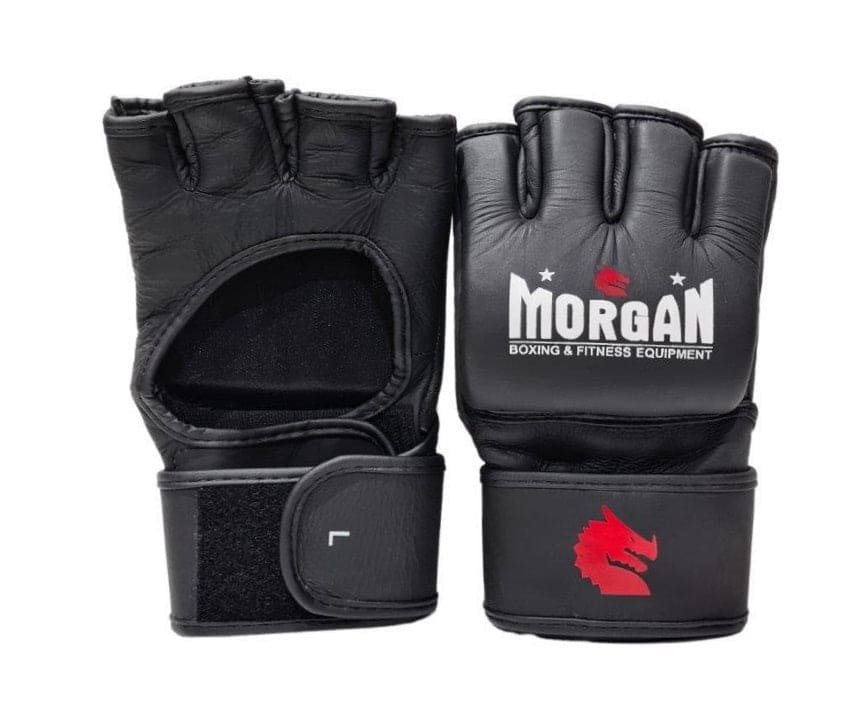 Morgan V2 Elite Leather Mma Gloves - Large
