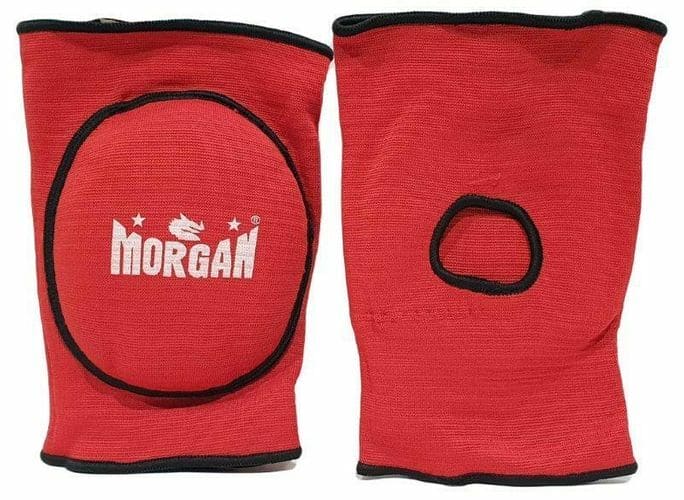 Morgan Turtle Knee Guard Pair - Red - SNR