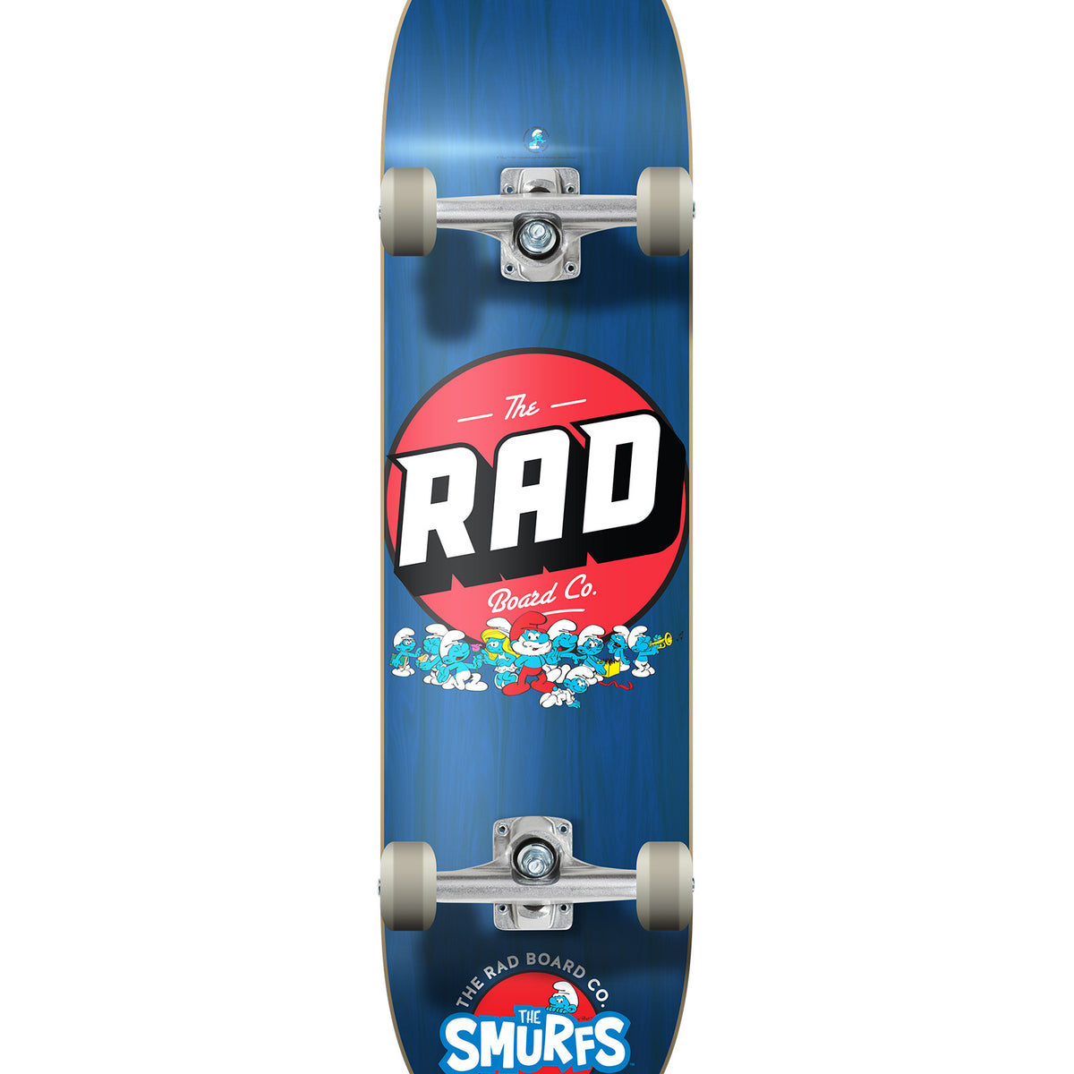RAD X SMURFS COMPLETE SKATEBOARD PROGRESSIVE - GROUP DOT | Podium ...