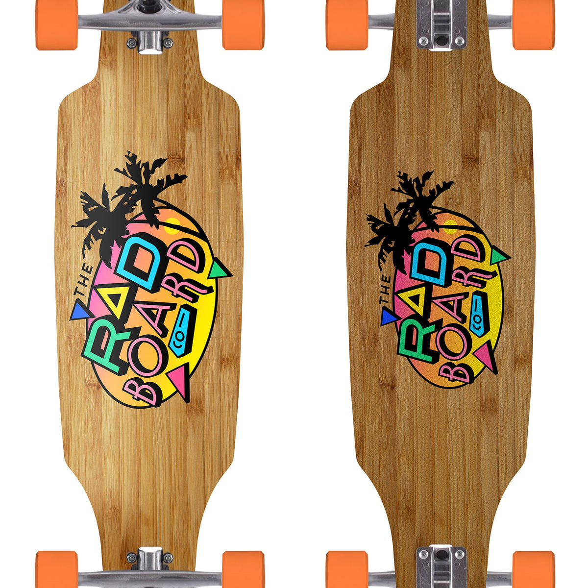RAD COMPLETE DROP THROUGH LONGBOARD - BAMBOO CABIN 9 – Podium Supply ...