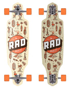 RAD Drop Through Tiki Wallpaper Longboard