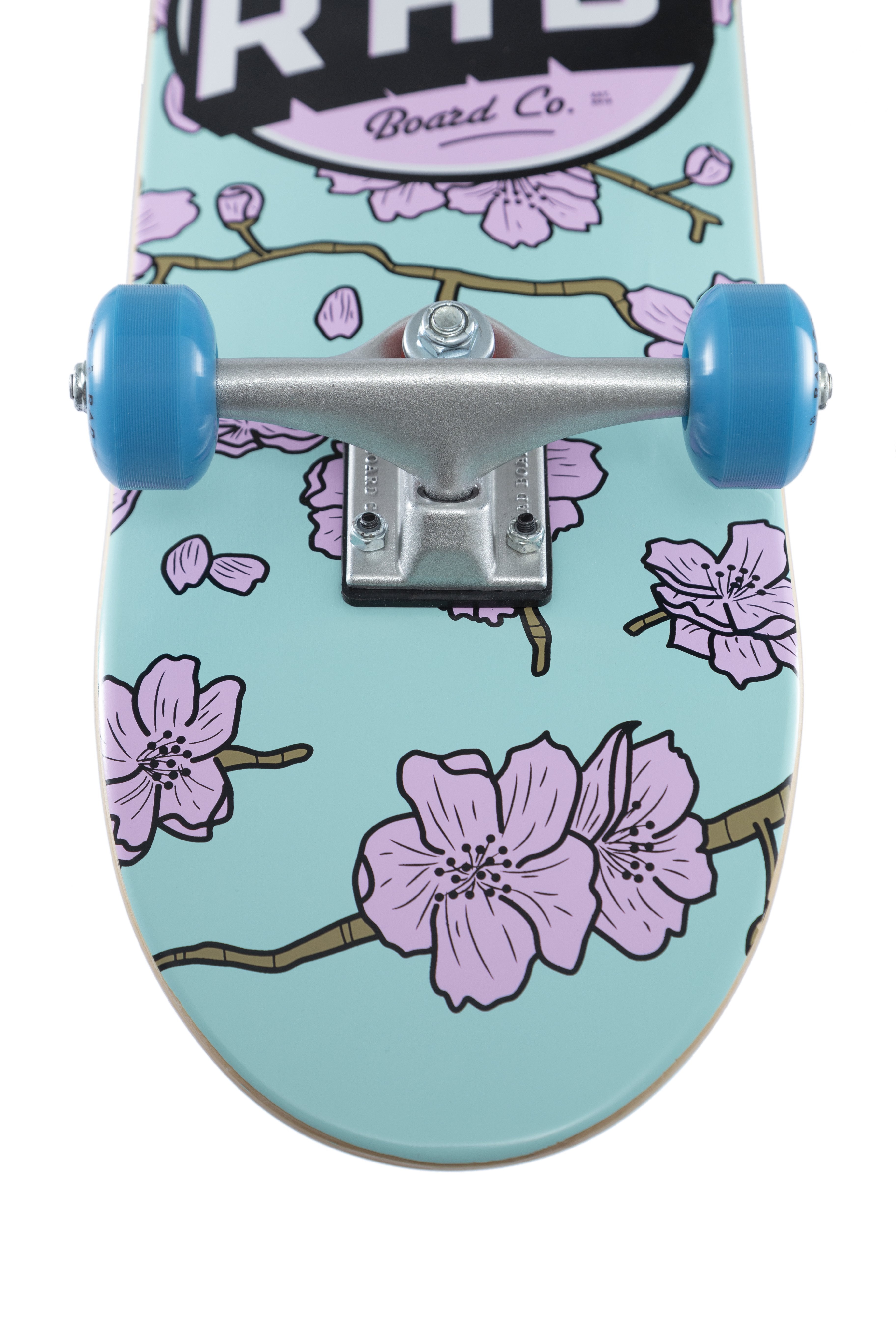 RAD COMPLETE SKATEBOARD DUDE CREW - CHERRY BLOSSOM PINK / BLUE