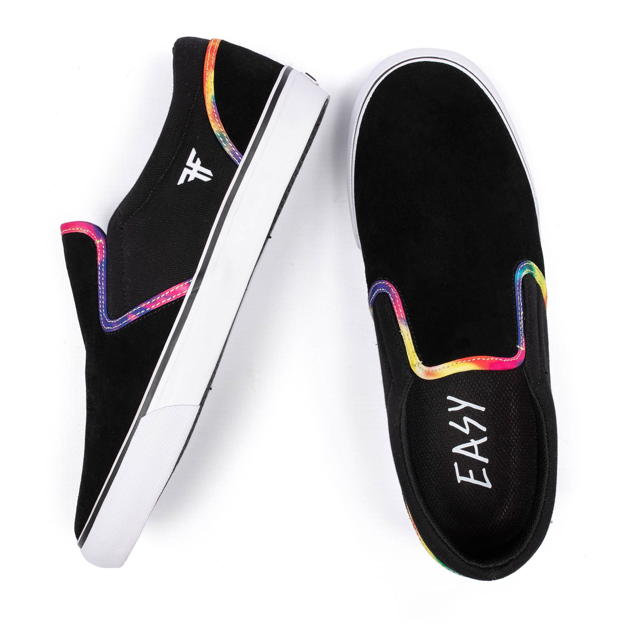 Fallen Footwear The Easy Black Rainbow Podium Supply Co. Podium Supply Company