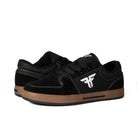 Fallen Footwear Patriot skate shoe in Black / White / Dark Gum perspective image