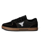 Fallen Footwear Patriot skate shoe in Black / White / Dark Gum  side image