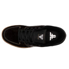 Fallen Footwear Patriot skate shoe in Black / White / Dark Gum  top image