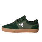 Fallen Footwear Patriot Vulc skate shoes in Forest Green / Gum side image