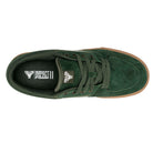 Fallen Footwear Patriot Vulc skate shoes in Forest Green / Gum top image