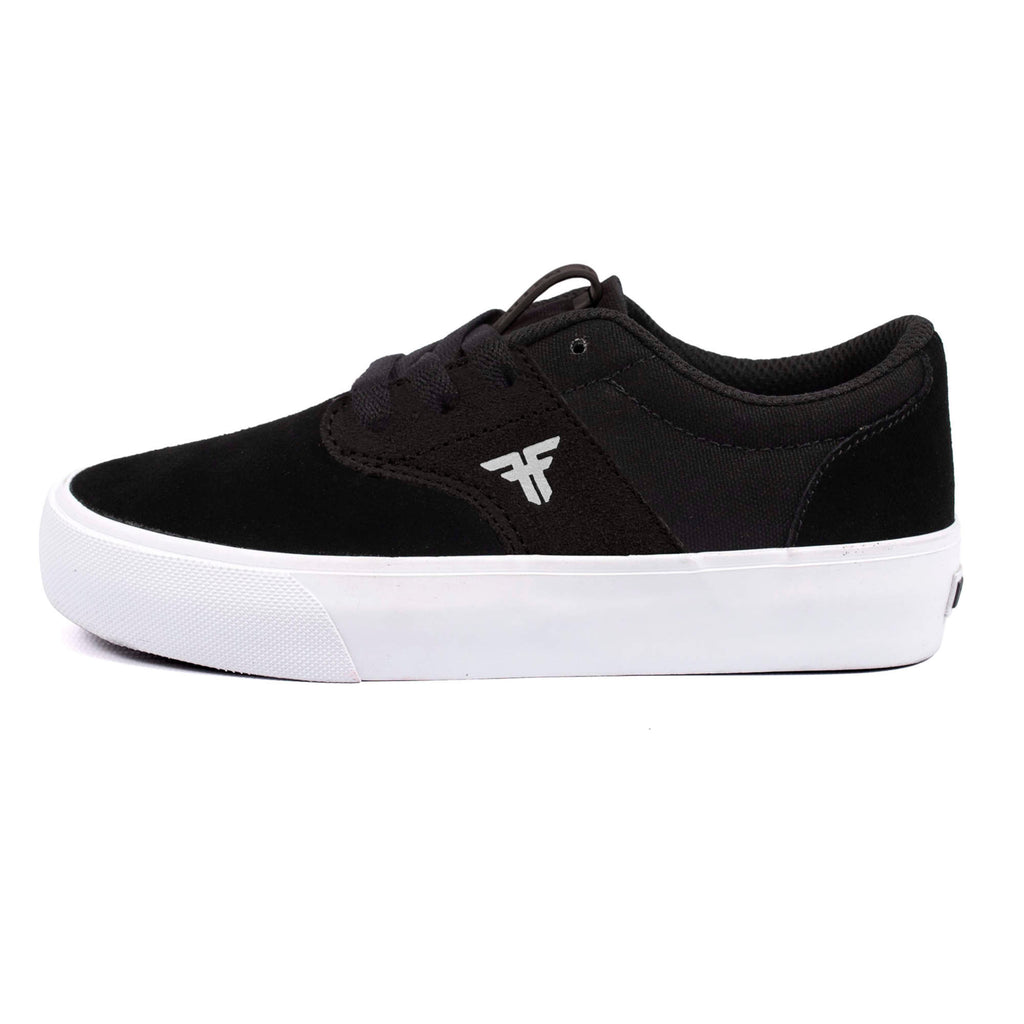 Fallen Footwear Phoenix Kids skate shoes in Black / White side image