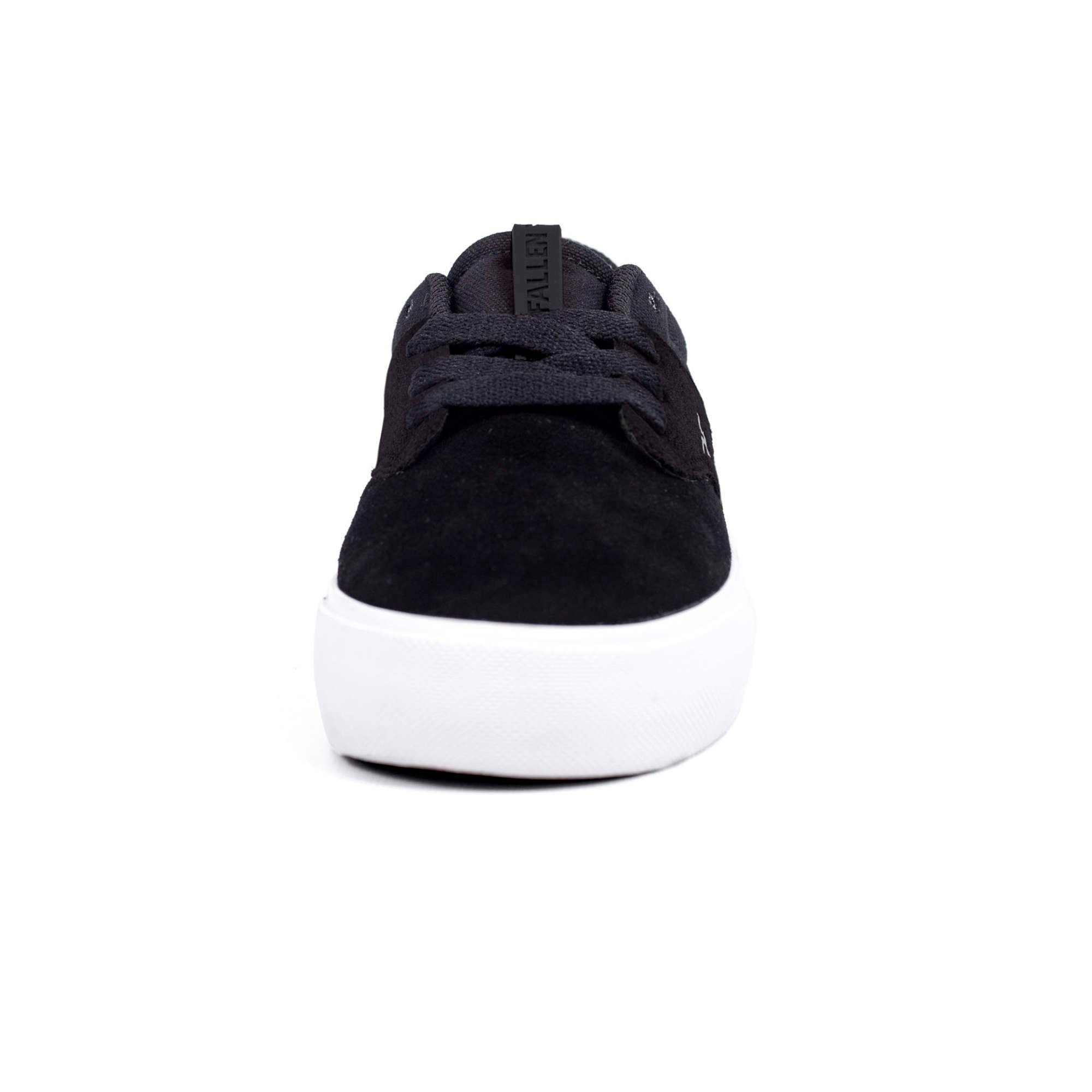 Fallen Footwear Phoenix Kids skate shoes in Black / White front image