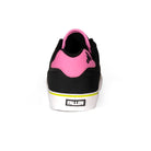 Fallen Footwear The Goat skate shoes in Black / Pink / Lime back image