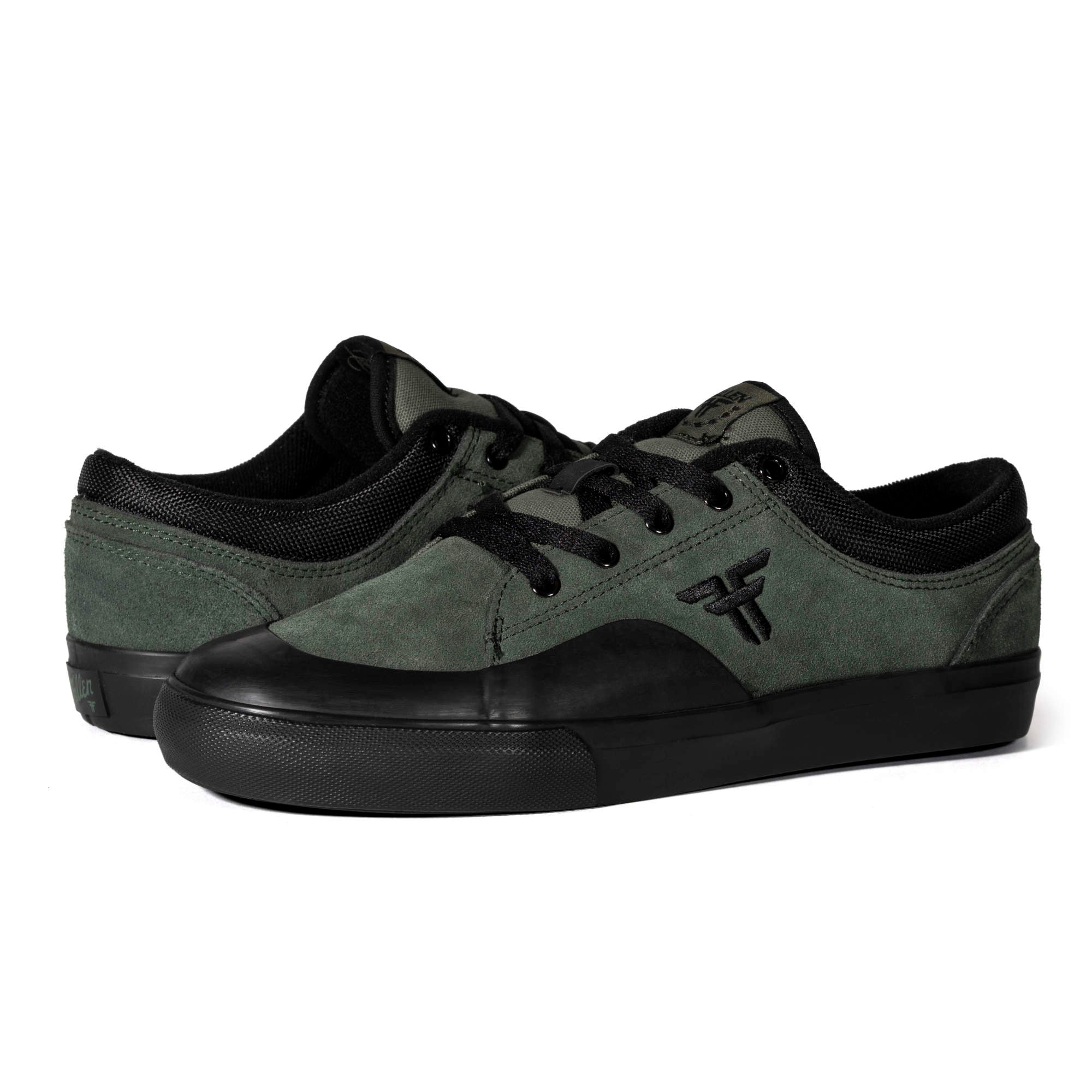 Fallen Footwear Tony Cervantes The Loc skate shoes in Thyme / Black perspective image