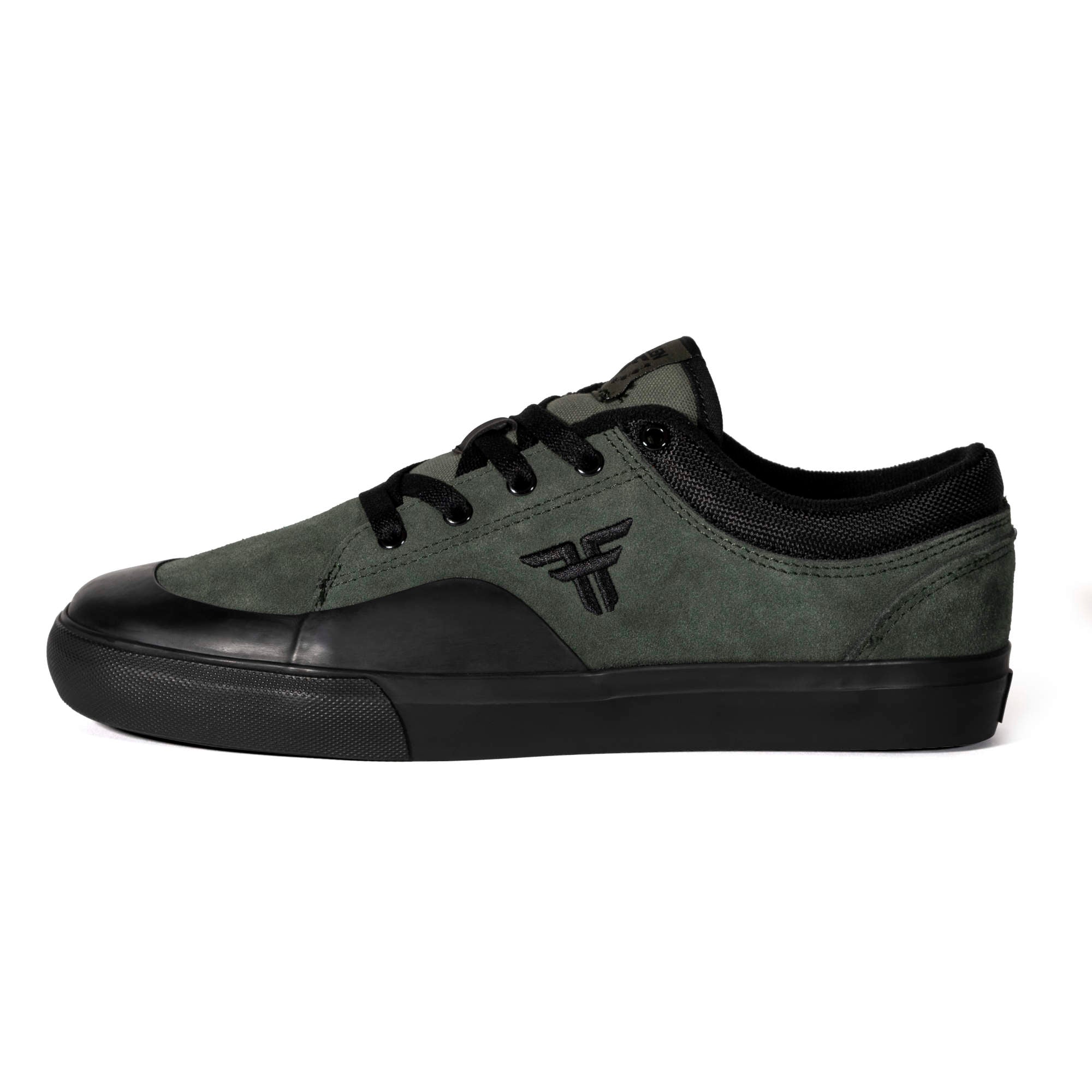 Fallen Footwear Tony Cervantes The Loc skate shoes in Thyme / Black side image