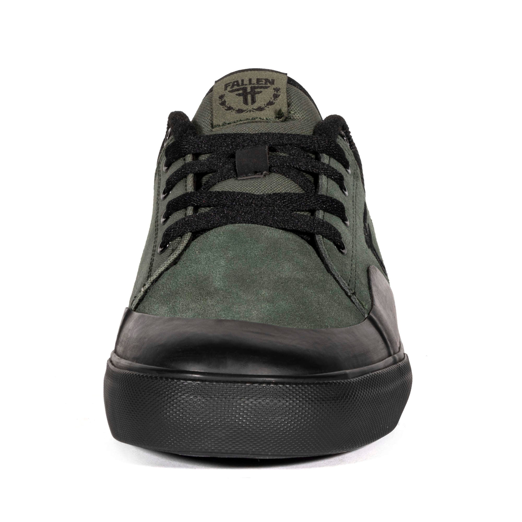 Fallen Footwear Tony Cervantes The Loc skate shoes in Thyme / Black front image