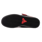 Fallen Footwear Chris Cole Trooper True Fit skate shoes in Black / Red Leopard bottom image