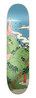 Verb Skateboards Artist Series Deck Adam Hill "Landscape" in 8" bottom graphic