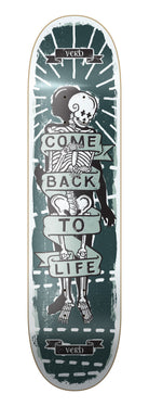 Verb Skateboards Artist Series Deck Bruce Mackay "Come Back To Life" in 8.325" bottom graphic