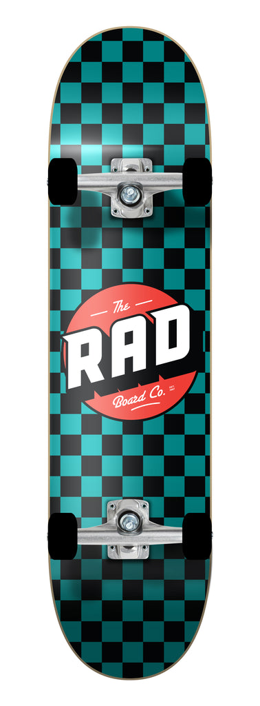 RAD Checkers Black Teal Complete