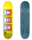 Verb Skateboards Artist Series Deck Jeremy Wray "Hear See Speak" in 8.25" bottom graphic and deck top view